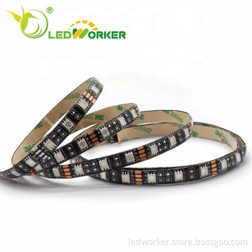 RGB LED Strip 60 LEDs/m DC 5V-1.5V 5050 2835 Flexible Light Strip